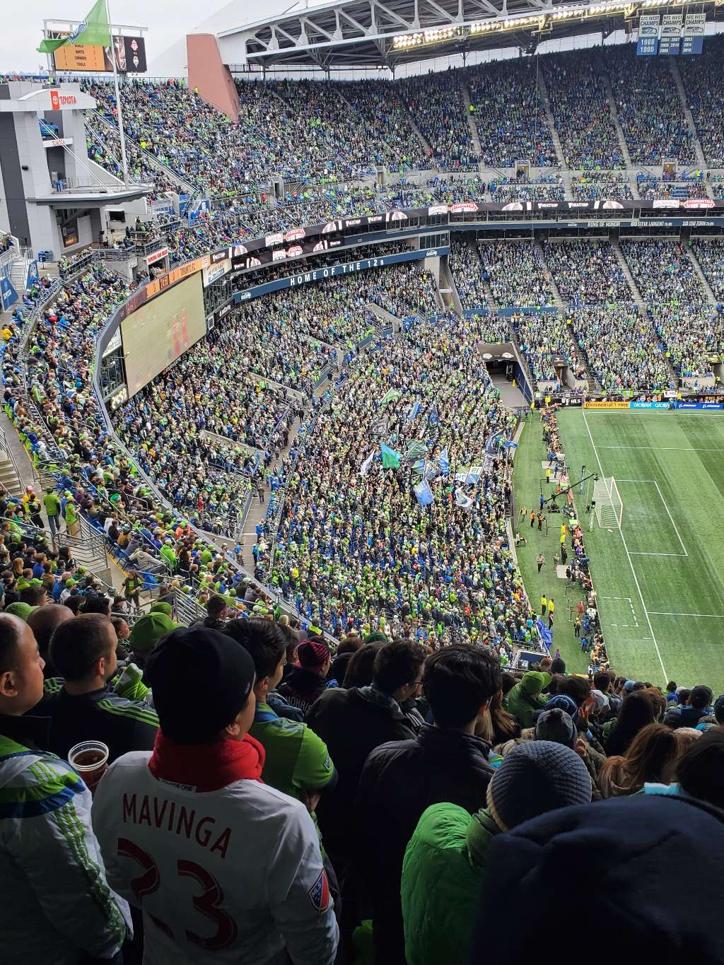 Century Link Field MLS Soccer Cup 2019