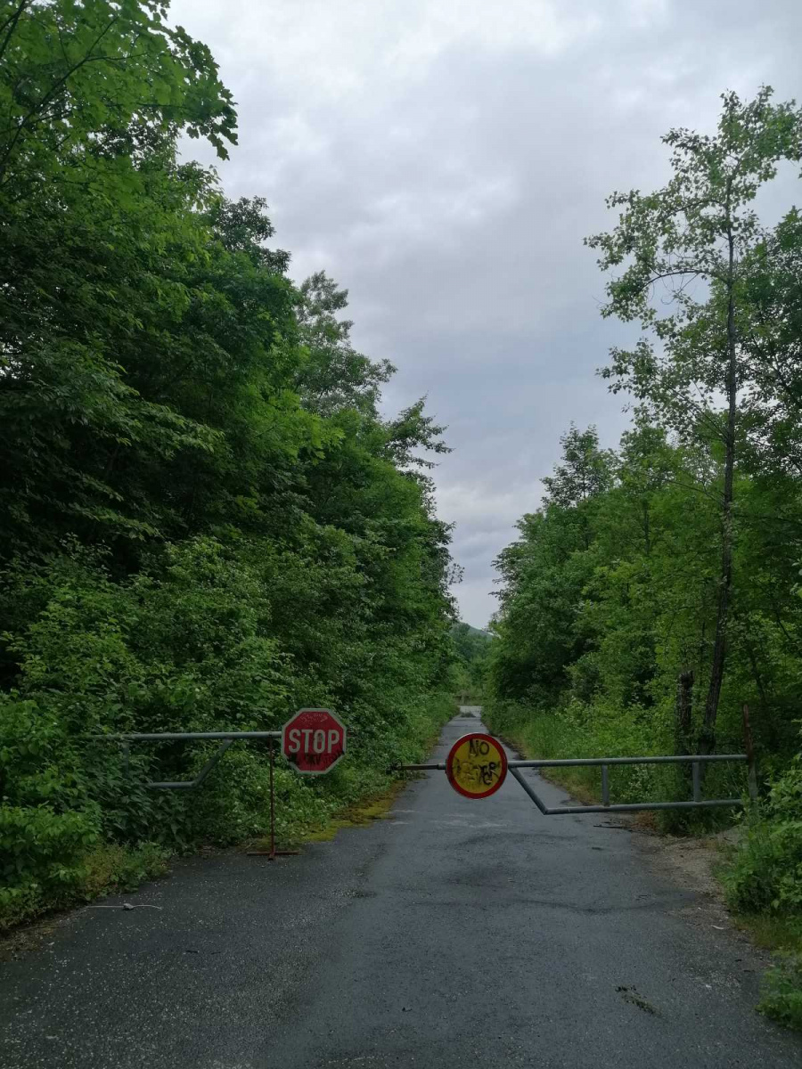 A mystical location near an abandoned airport