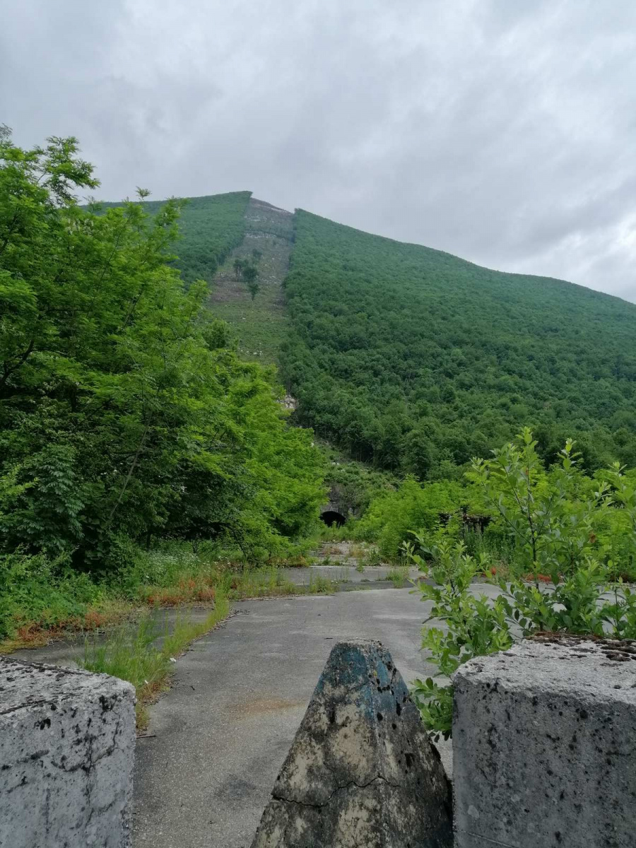 A mystical location near an abandoned airport