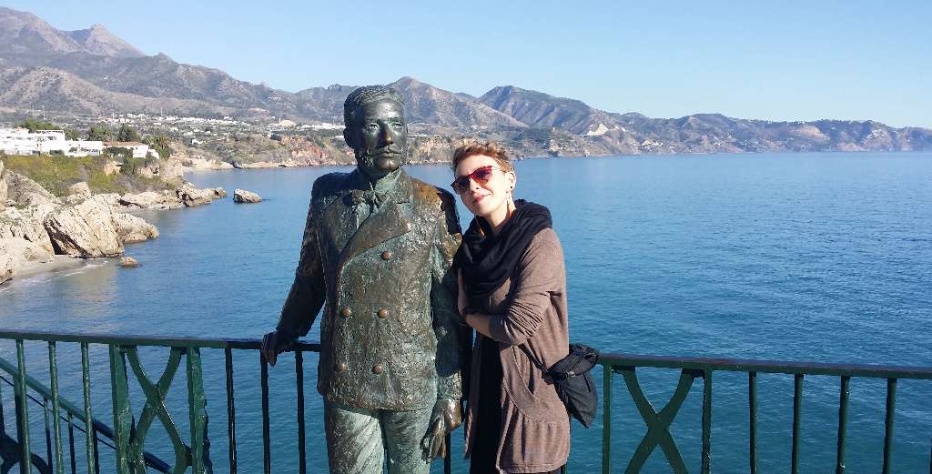 King Alfonso XII on the Balcony of Europe