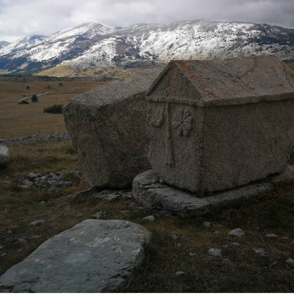 Bosnian medieval tombstone