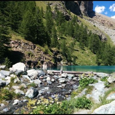 Hiking in Champoluc Aosta Valley Italy