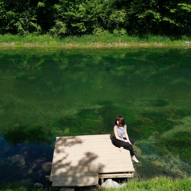 Natural phenomenon - the spring of Krušnica